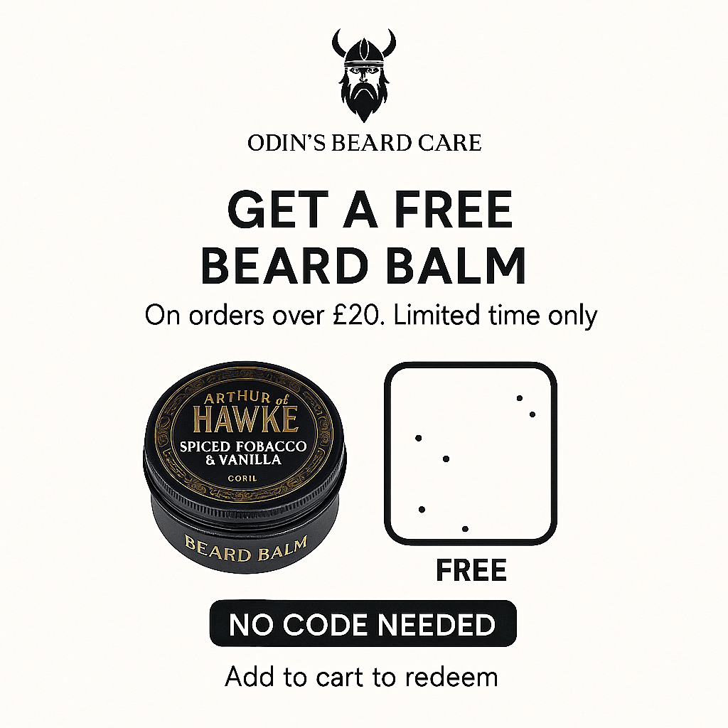 Free Beard Balm & Soap