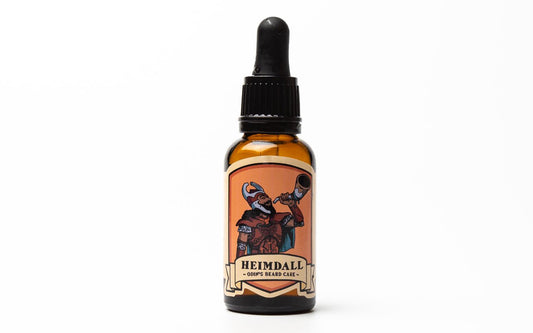 Heimdall Beard Oil - Spiced Vanilla, Amber, Aged Honey, Tobacco, Musk, & Sandalwood 30ml