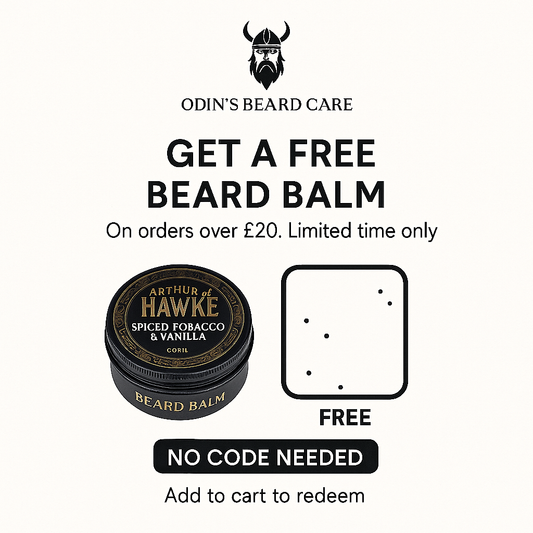 Free Beard Balm & Soap