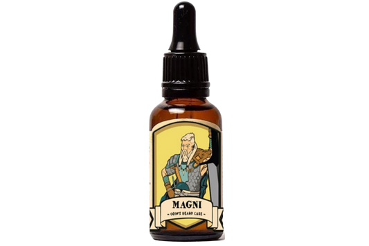 Magni Beard Oil - Dark Honey, Tobacco, Amber, Tonka Bean, Sandalwood & Bourbon (30ml)