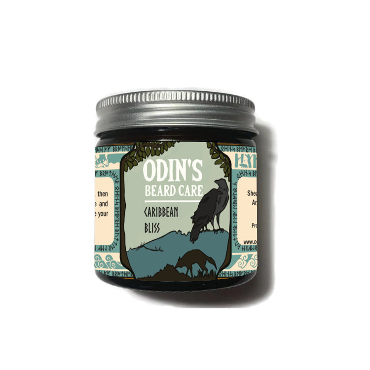 Beard Butter ( Poured ) - Caribbean Bliss - Pineapple, Banana, Coconut, Water Melon and Red Berries