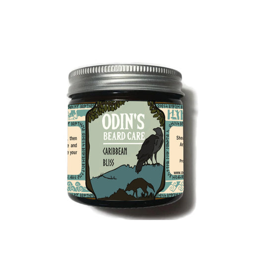 Beard Butter ( Poured ) - Caribbean Bliss - Pineapple, Banana, Coconut, Water Melon and Red Berries