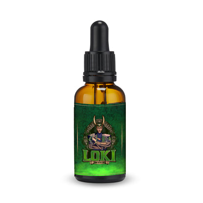 Loki Beard Oil - Oudh,  Patchouli, Rock rose, Musk, Incense and Amber, Driftwood 30 ml