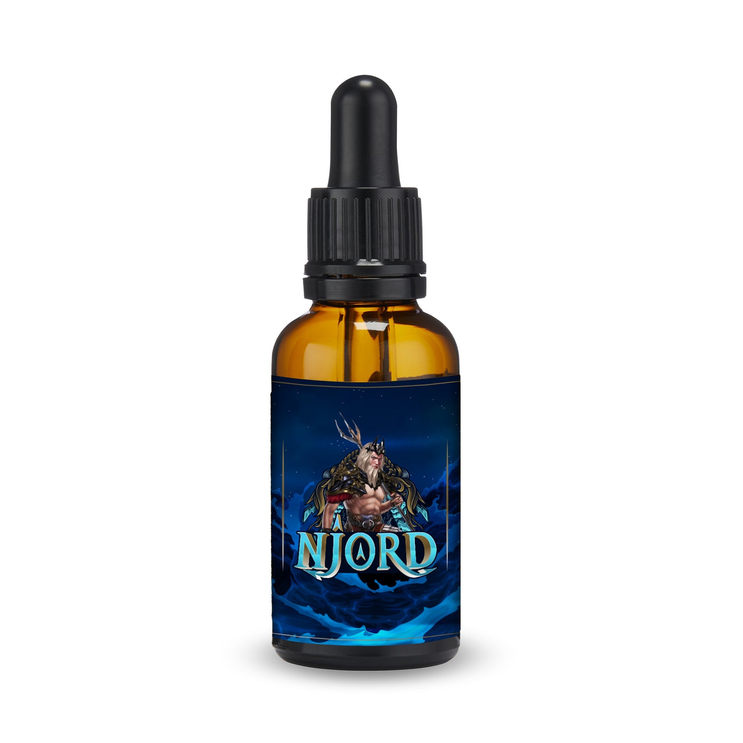 Njord Beard Oil - Spearmint, Mandarin, Ocean, Lilly, Sea Moss, Spices & Vanilla 30 ml